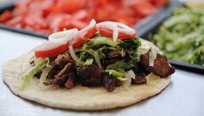 Lamb souvlaki